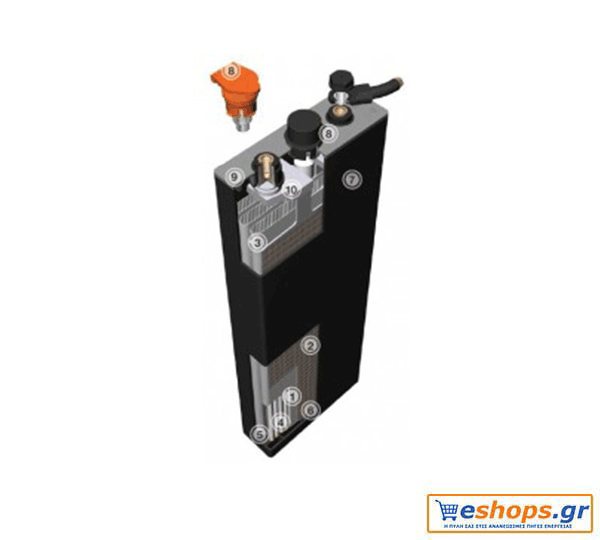 6 PzB 600 2V Μπαταρία SUNLIGHT βαθιάς εκφόρτισης